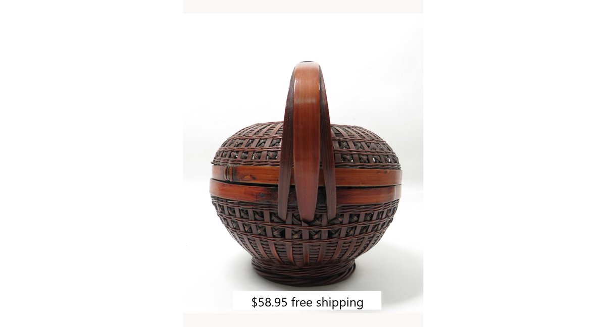 rarefinds4u's tweet image. Vintage floral picture
Vintage basket
#freeshipping #smilett23 #vintage #antique #shopping