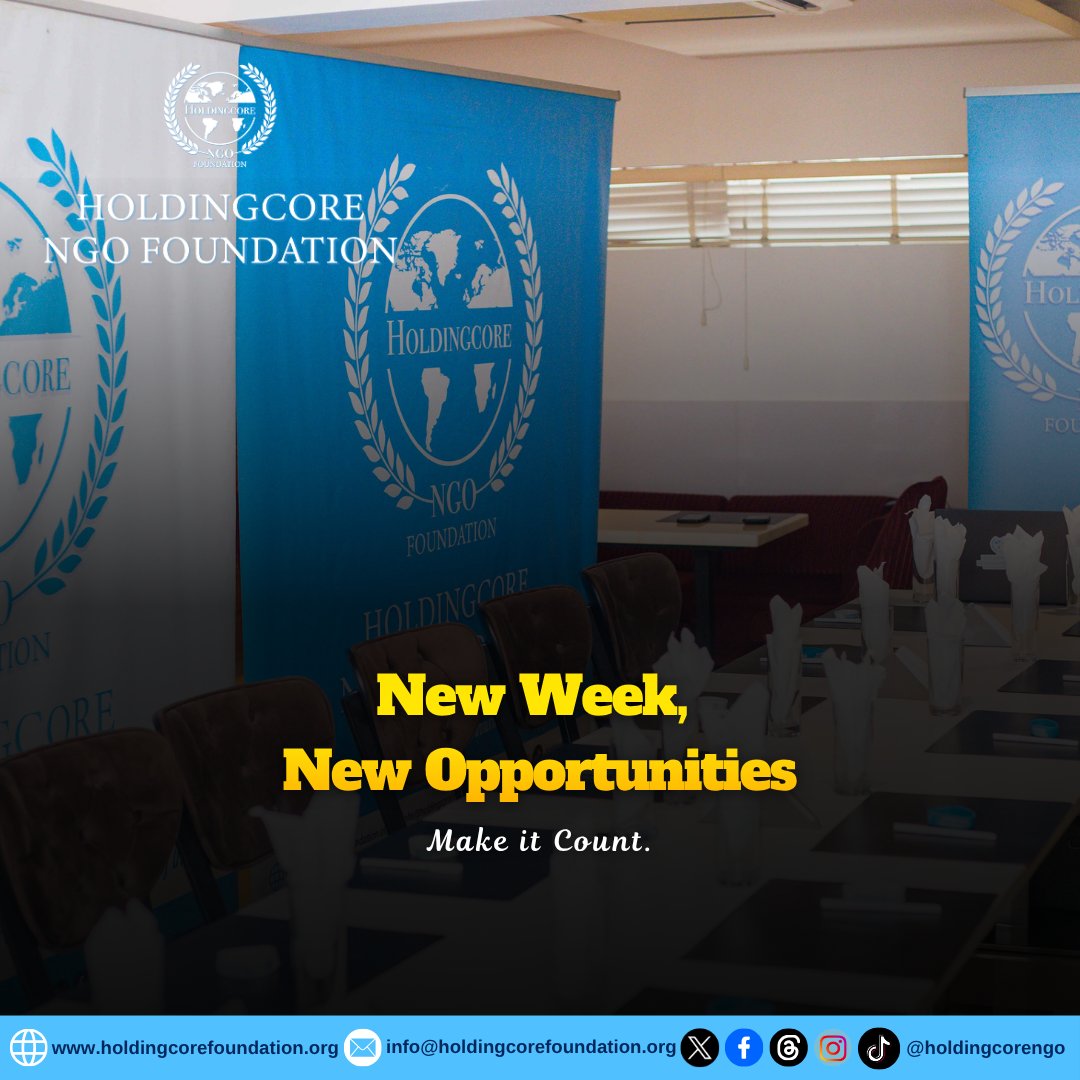 Holdingcorengo's tweet image. Take one bold action today that brings you closer to your dream.

#SuccessMindset #WorkSmarter #MondayVibes #FocusOnTheGoal #HoldingcoreEMPFoundation