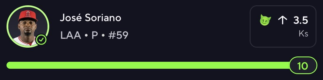 BANGGGGGG 🚀🔥

José Comes Through With a Sweat Free CASHHHH 💰. Easiest Read of the day 🚀. Record Moves to 351-21 Let’s Stay red hot 🔥.

Drop Those Winning Slips to Win $25 🤑

 #PrizePicks #dfs #DraftKing #fanduel