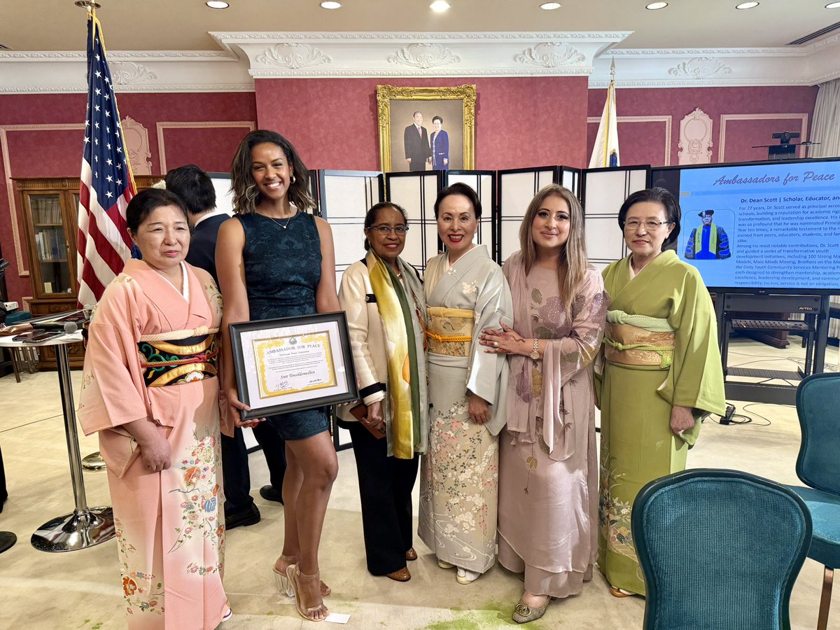 AishaForChange's tweet photo. Congratulations, Dr. Dean Scott, on being honored with the Peace Ambassador Award at The Washington Times in Washington, DC! Your dedication to promoting peace, leadership, and positive global impact is truly inspiring. Wishing you continued success in all that you do! https://t.co/uvOFbxhU0E