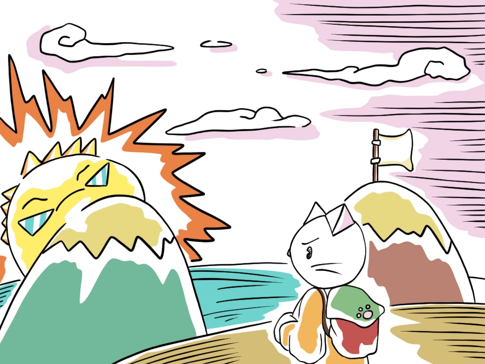 necodouraku's tweet image. 太陽がこっちを覗いています。猫も険しい表情で太陽を見ています。何かに挑戦する前なのでしょうか。
#猫 #cat #mind #心 #illustration #illustrationart #イラスト #Oracle     #art #芸術  #digitalart  #アート #童話 #童話   #FairyTail #太陽 #sun mtbrs.net/ps_necodouraku…