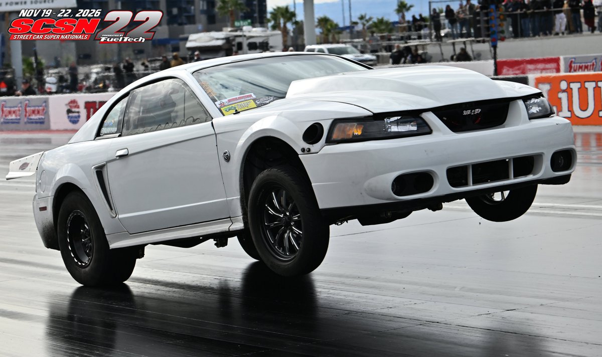 PSCARACING's tweet photo. The Legendary Drag Racing Festival returns with the 22nd edition of the Street Car Super Nationals Presented by FuelTech at The Strip at Las Vegas Motor Speedway Nov 19-22, 2026  

GET THE LATEST SCSN MERCH >https://t.co/gM4tRtZqw9 SPEND $60 GET FREE USA SHIPPING! https://t.co/mNis0kQSh4