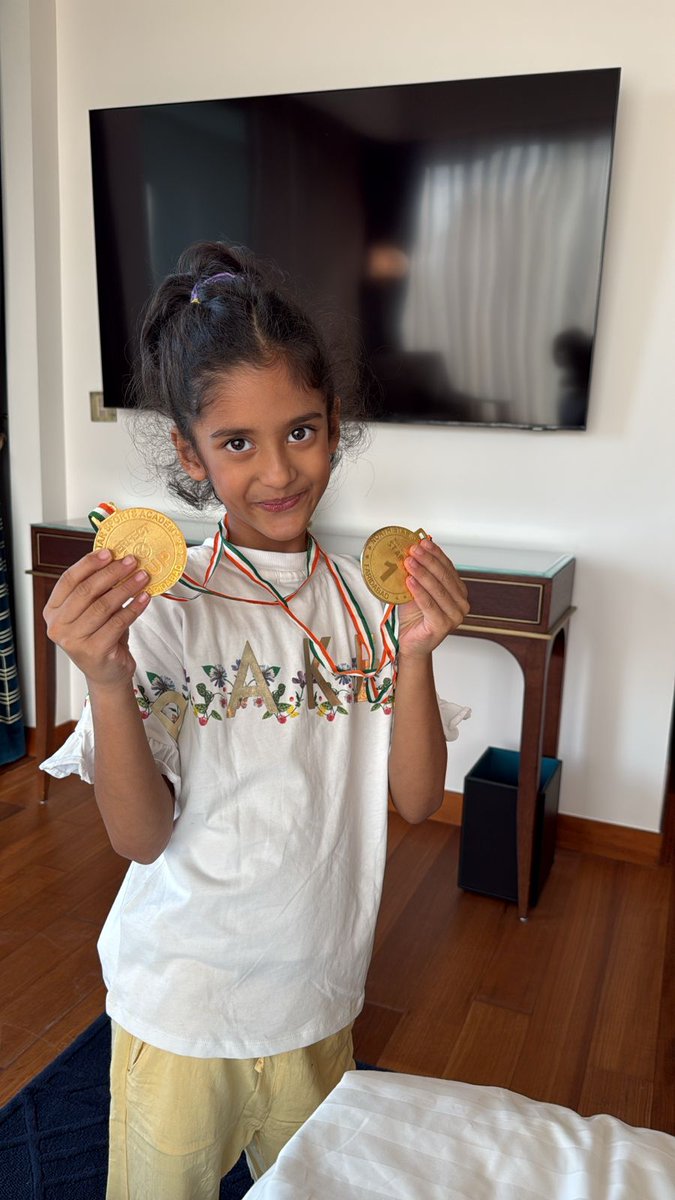 Proud Moment for Our Little Champion!

Nandini has made us incredibly proud by winning Gold in Level 2 - Floor (Artistic Gymnastics) and Gold in Level 2 - Vault at the All India Open Nationals held in Faridabad!

#bhisproud #congratulations