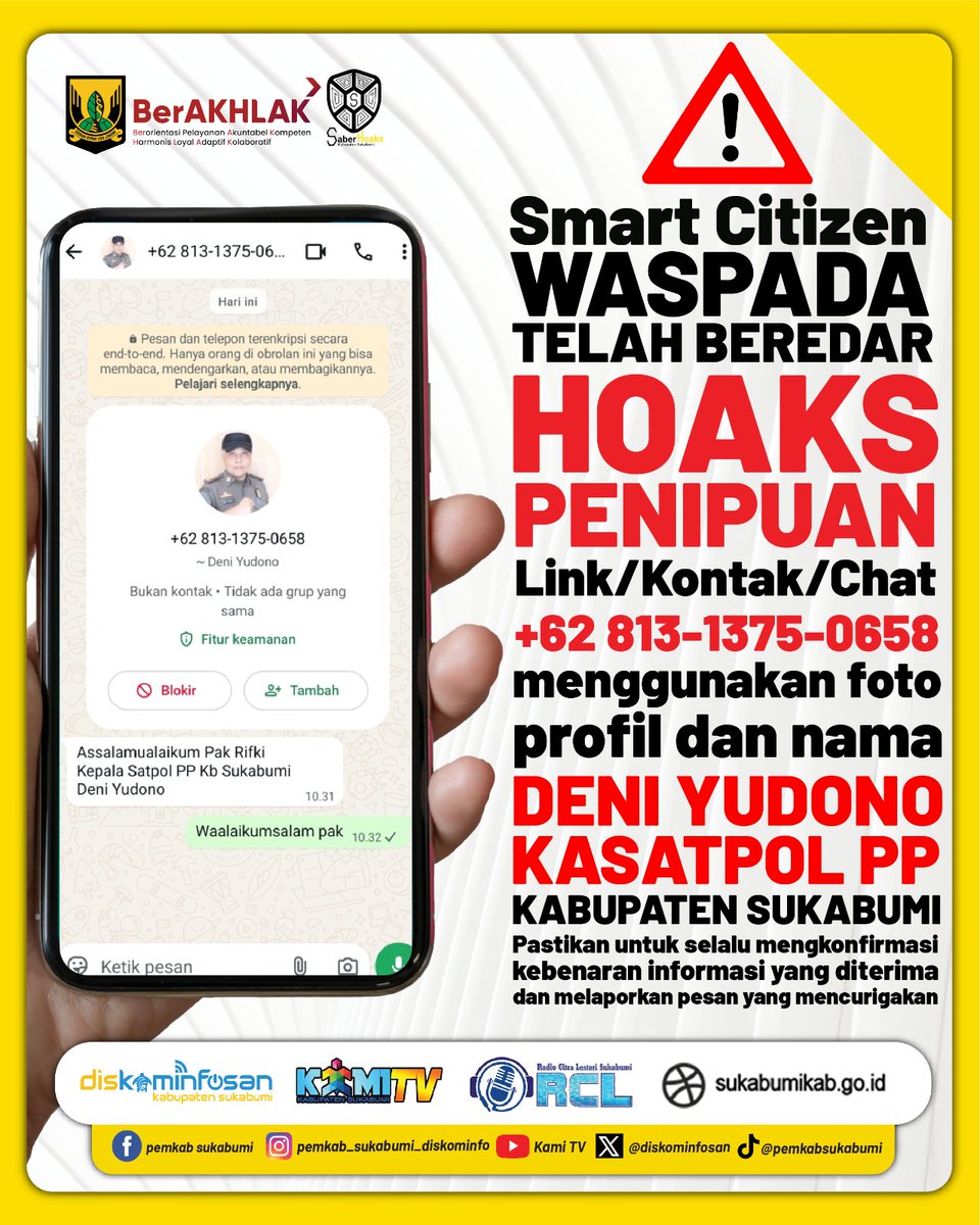 PEMERINTAH KABUPATEN SUKABUMI tweet media