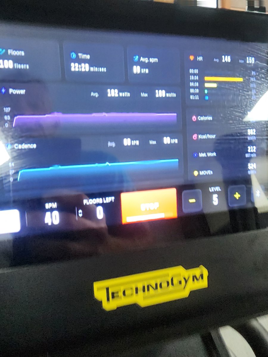 raysenior598's tweet image. Cardio and some Back #workout 
Then the sauna 🥵 
#livehealthy #gymmotivation #fitness #dontgiveup #getitdone #dontquit #unfat #CBRC #RockTheMingo