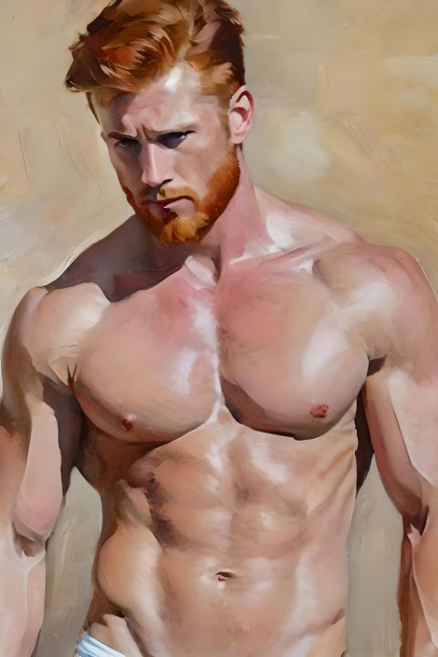 geniusmike's tweet image. Art of the Day! "Andrew Posing Session 1". Buy at: ArtPal.com/artbymichael?i…