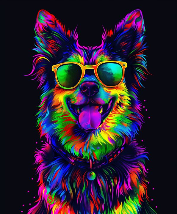 Art of the Day! "Australian Cattle dog". Buy at: ArtPal.com/maxleron?i=306…