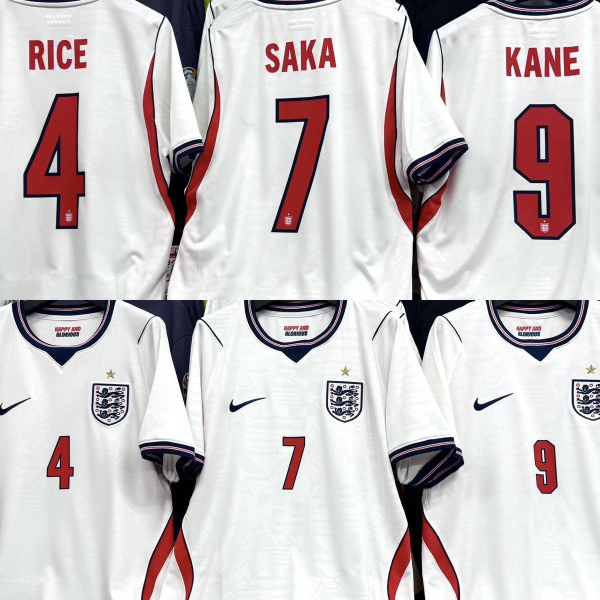 fcFA_JAPAN's tweet image. 🏴󠁧󠁢󠁥󠁮󠁧󠁿 #イングランド代表
2026 HOME Kit発売開始‼️‼️
🌍 #ワールドカップ2026 着用モデル
🆕 ネームナンバーも入荷⚡️⚡️

4️⃣ #ライス
7️⃣ #サカ
9️⃣ #ケイン
🔟 #ベリンガム
1️⃣1️⃣ #フォーデン
1️⃣5️⃣ #ロジャーズ
ネームナンバー入れ即日🆗👍
✨他選手ネームも続々入荷予定✨