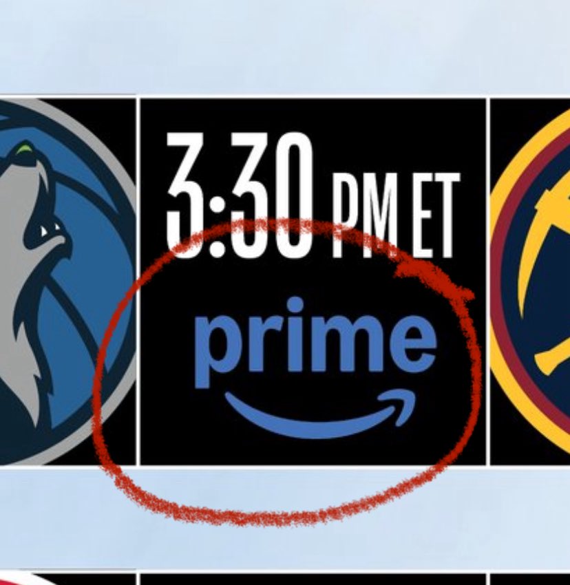 GreatestFo_'s tweet photo. @PlayoffBoundNYK Wym bro, nuggets and wolves got primetime too😂👀 https://t.co/KG9oSmMaAy