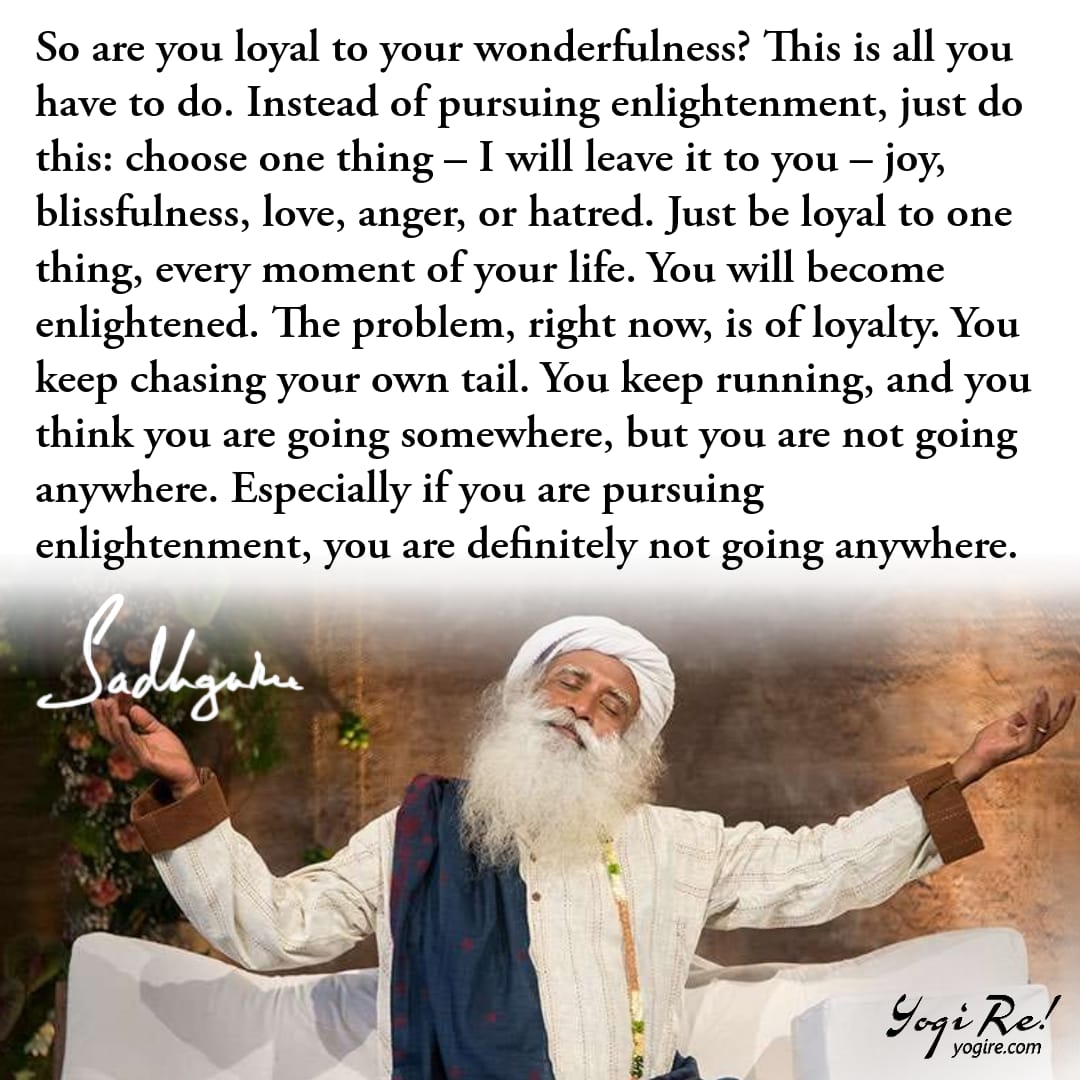 yogire_me's tweet image. 𝐎𝐧𝐞 𝐖𝐚𝐲 𝐭𝐨 𝐄𝐧𝐥𝐢𝐠𝐡𝐭𝐞𝐧𝐦𝐞𝐧𝐭

Read the full article here: 
instagram.com/p/DXDqzslCqfQ/

#Sadhguru #Enlightenment #Yoga 

Source: Forest Flower September 2019

P.S: