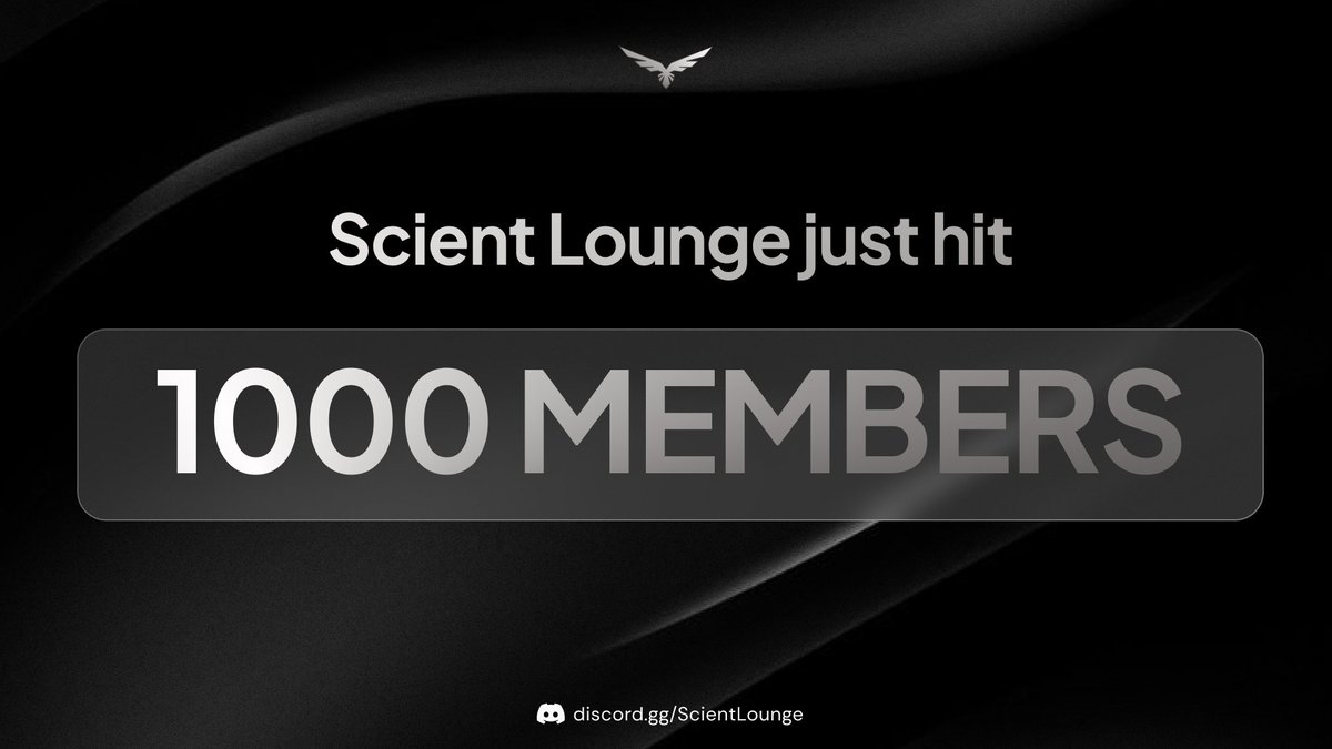 Scient Lounge tweet media