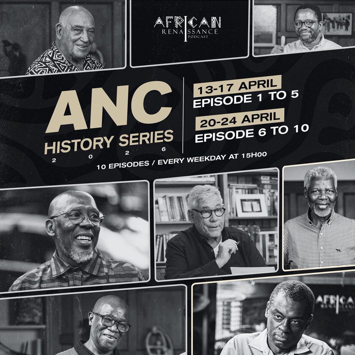 TMFoundation_'s tweet photo. ANC History Series

Tracing the struggle, the strategy, and the legacy @AfriRenPodcast 

10 episodes. Don’t miss it. https://t.co/p1yNp2zswE
