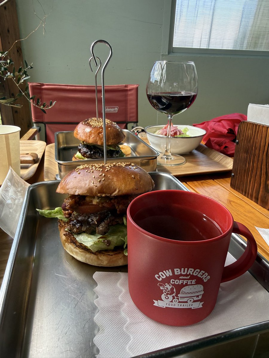 kunii_yoshi0822's tweet image. 3日連続バーガー。
#COWBERGER's
#mitte
#マクドナルド