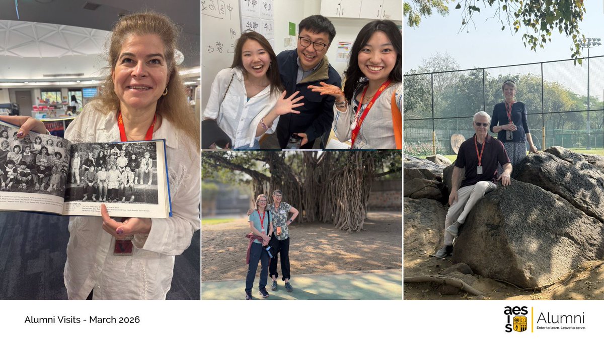 AESDelhi's tweet image. When alumni return, the stories return with them. We are grateful for every visit that brings our campus back to life. 💛

View our latest alumni newsletter here: buff.ly/LJs8FKe

#AESDelhi #InternationalSchool #AESCommunity #AESTiger #AIS #AlumniVisits #AESAlumni