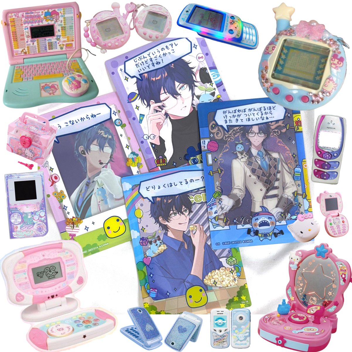 ド世代☝🏻 ͗ ͗当時のななたちゃんは最新機種の【Tamagotchi iD