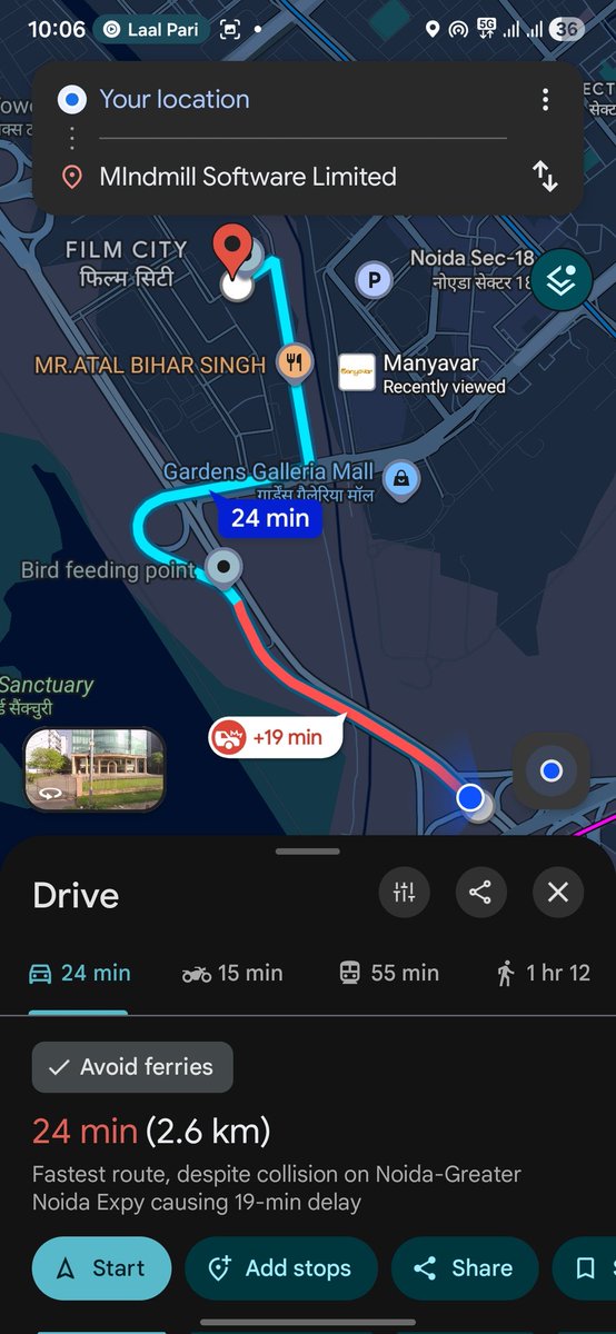 prerak_a's tweet photo. @Noidatraffic @dgpup @CP_Noida @Uppolice @dcptrafficnoida @uptrafficpolice @ACPTrafficNoida @noidapolice Traffic situation https://t.co/rPzNsOrXaK