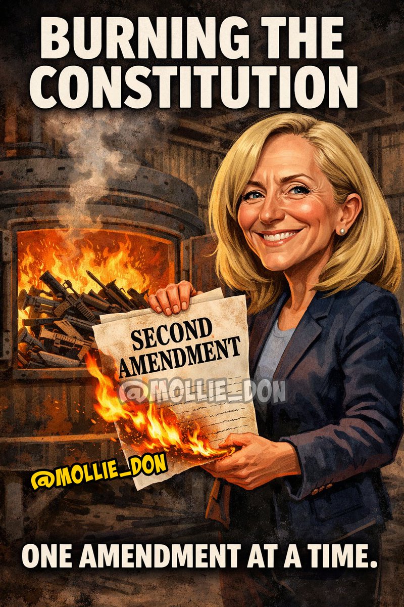 mollie_don's tweet photo. DOJ Warns Virginia Gov. Abigail Spanberger After She Signed Gun Bill Targeting “Assault Firearms”

The legislation prohibits the making, buying, or selling of many semiautomatic rifles and pistols, including AR-15s, with magazines holding more than 15 rounds.

@AAGDhillon stated in the DOJ letter:“The proposed law would require Virginia law enforcement agencies to engage in a practice of unconstitutionally restricting the making, buying or selling of AR-15s and many other semi-automatic firearms in common use.”

Meanwhile, Minnesota Democrats are attempting to pass an even more restrictive version. Bills like HF 3433/SF 3655 would ban not just future sales, but possession of semiautomatic military-style assault weapons and large-capacity magazines (often defined as over 10 rounds), with strict grandfathering, registration/certification requirements, secure storage rules, and limits on where registered firearms can be kept or used.

Second Amendment protections matter. 

Facts over fear.
