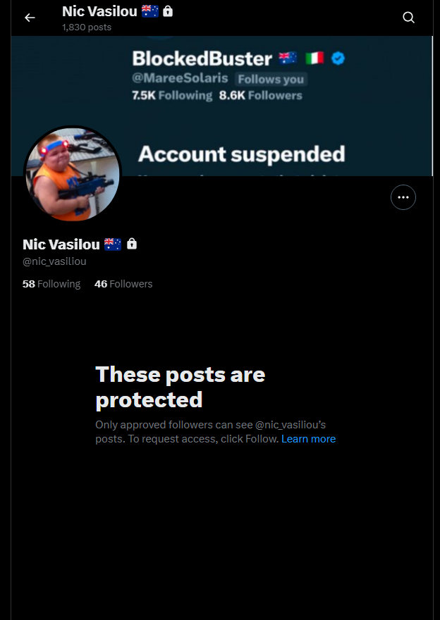 Razor1640's tweet image. Couldn't be me @nic_vasiliou you #weakling 🤣

#whatalife you live, unlocking every 48 hours to abuse women like the #unhingedIncelfreak you admitted to being 🤣

Works nicely with the self confessed #intellegenceofa4yearold 🤭