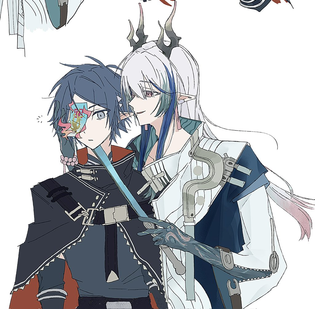 Eoveit's tweet photo. #Arknights #左乐 #易 #易乐 我发现呢，我太不会打这个tag。 https://t.co/9RDfidCWPW