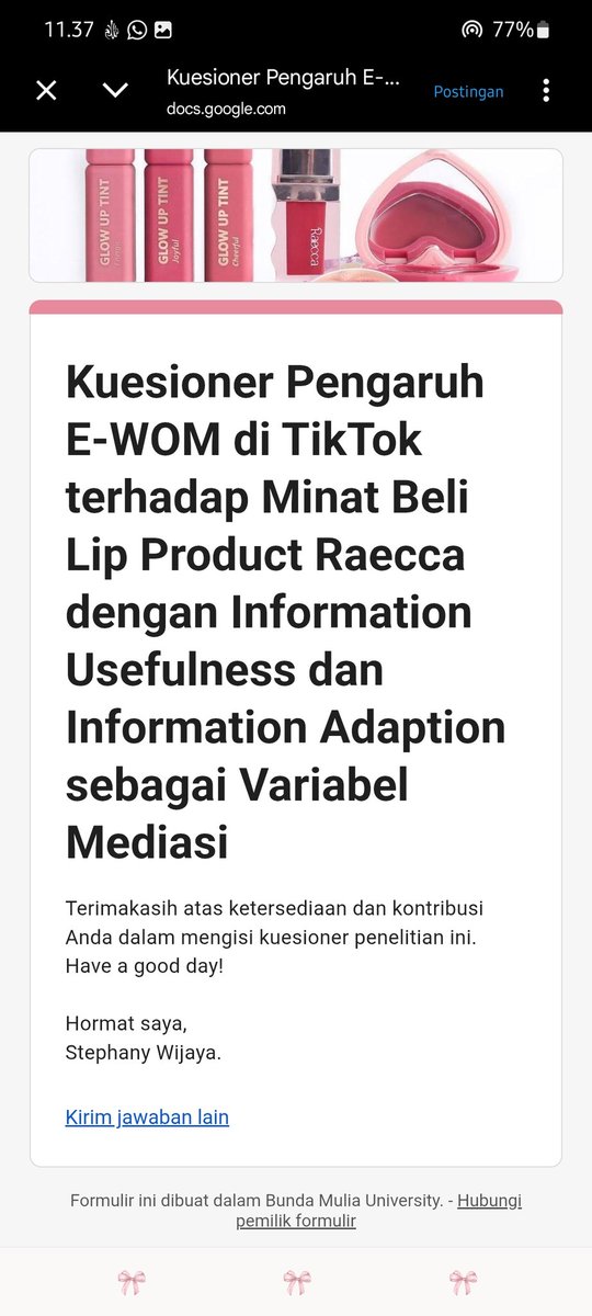 skyluvv13's tweet photo. @blueflammee Done yaa, ini link aku yaa kak, https://t.co/xJ264Eyllg https://t.co/D4qtJcFibK