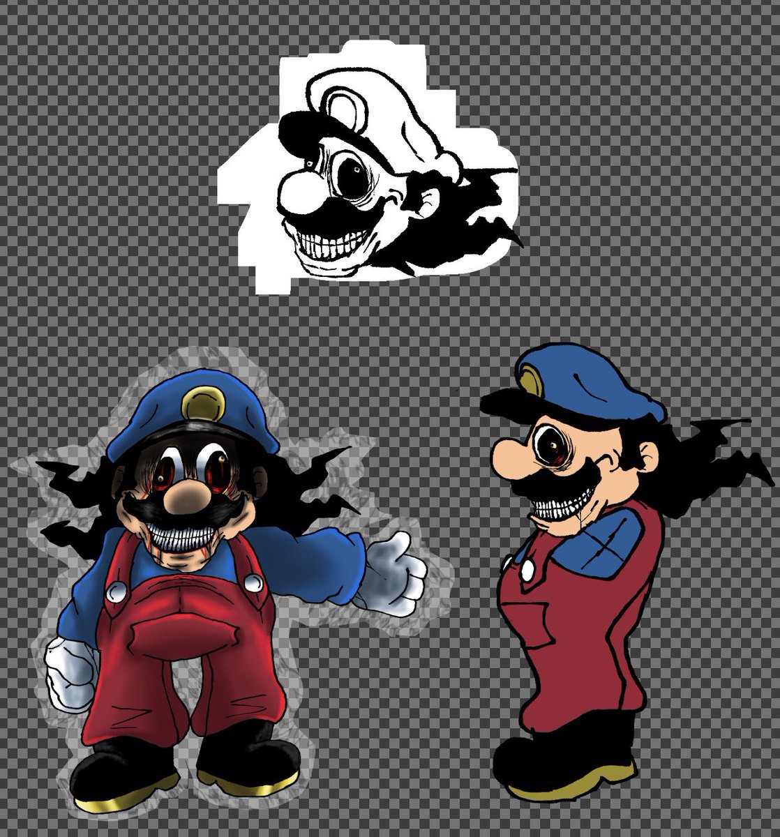 My horrorbrew, SNEX

He’s based off a unused Mario sprite for all stars 

His gimmick is that he uses human souls as puppets to act out Mario games for him, he also puts on shows with the victims for other brews and even exes

#SuperMario #houseofhorrorbrews #horrorbrew
