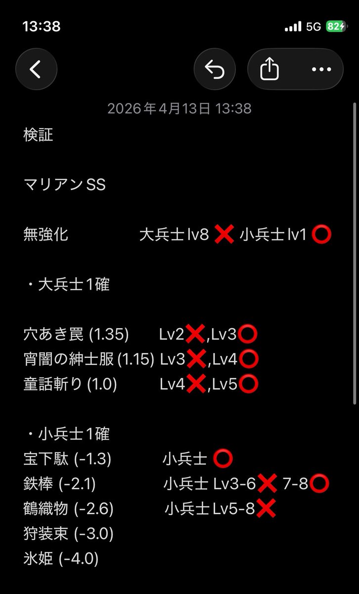 macaron0218's tweet photo. 魔刃SS
7.5→6メモリ https://t.co/QsjbDFhMwd