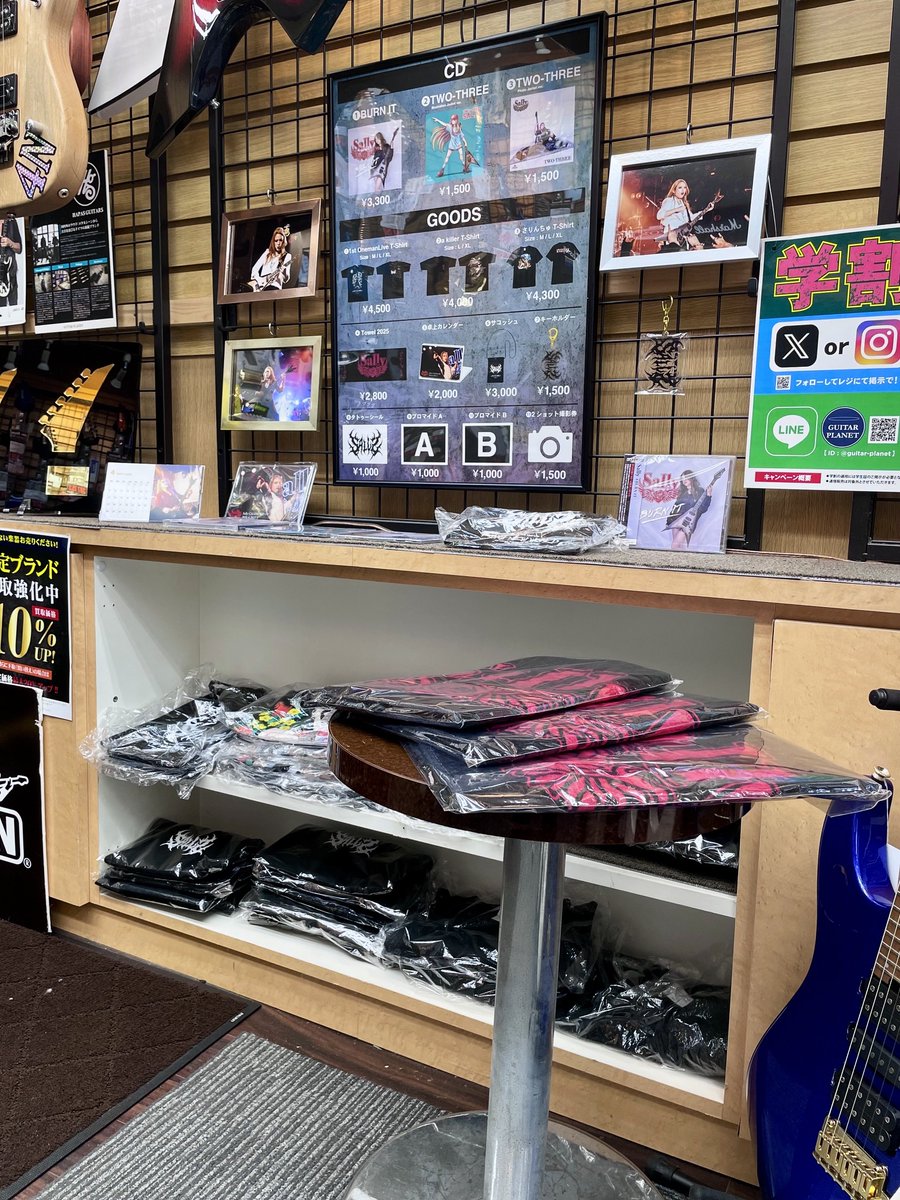 electric_gp's tweet image. 店内レイアウトはこちらとなっております！
ご購入ご希望の方は店内スタッフまでお申しつけ下さいませ！

#Sally #ギター #メタル #ギタプラ #Metal