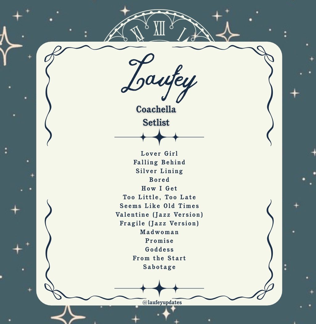 Laufey Updates tweet media