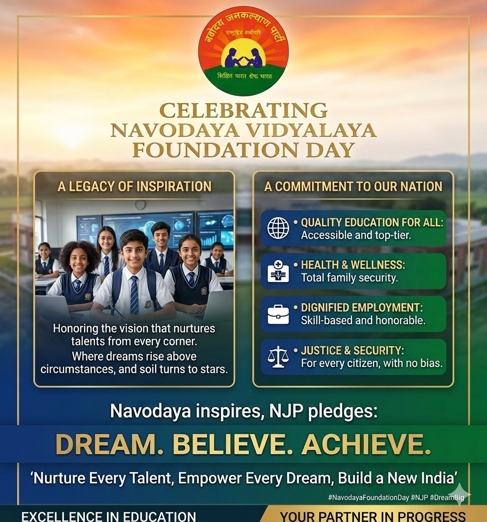 Navodaya Jankalyan Party tweet media