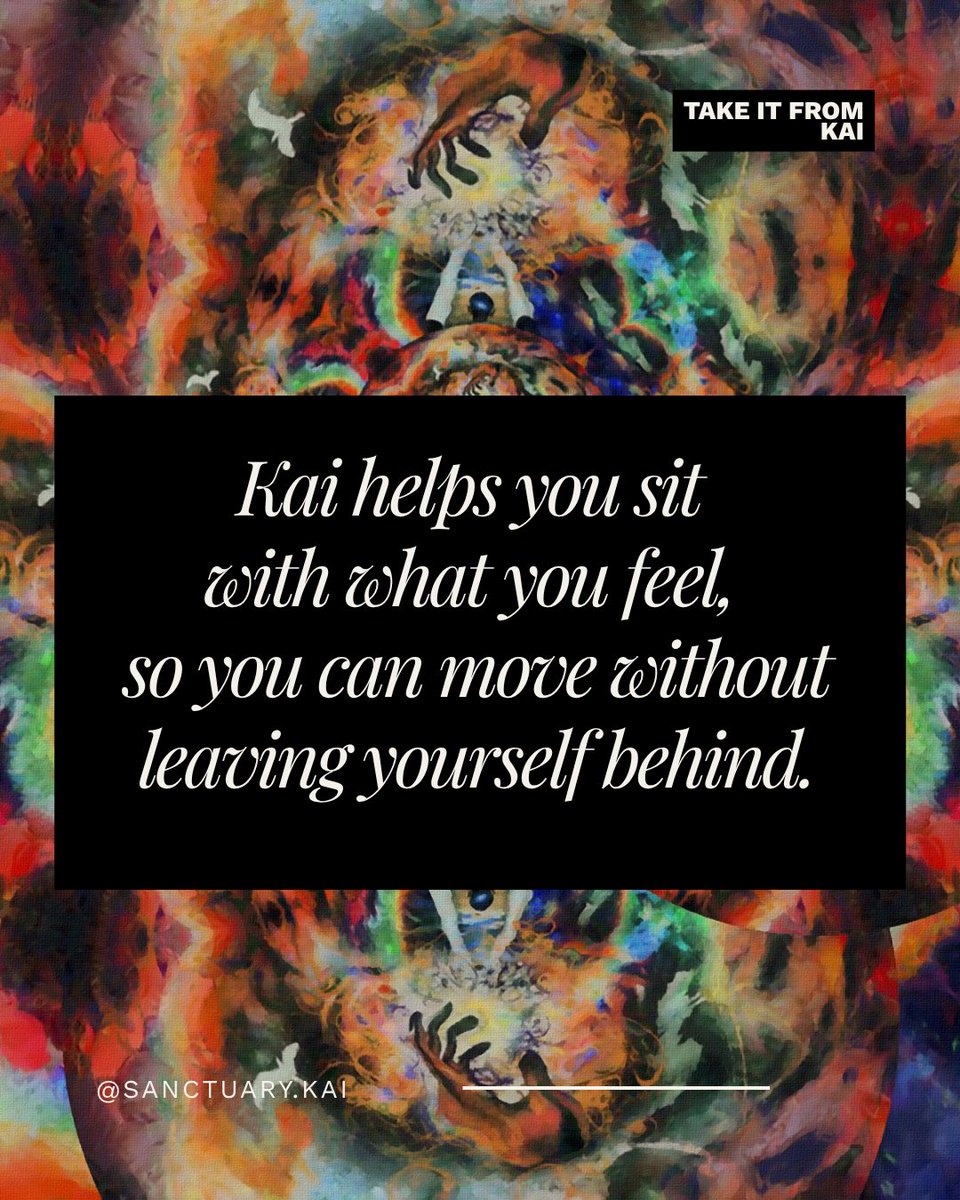 Sanctuary_Kai's tweet photo. Not every feeling deserves your obedience.

#kaisanctuary #selflove #boundaries #alignedintelligence https://t.co/YIvnD74D64