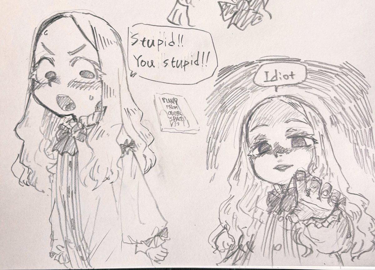 ashitagawa_hrak's tweet photo. 落描き
罵倒するヤギ目お嬢様 https://t.co/ZH3JB7jfhQ