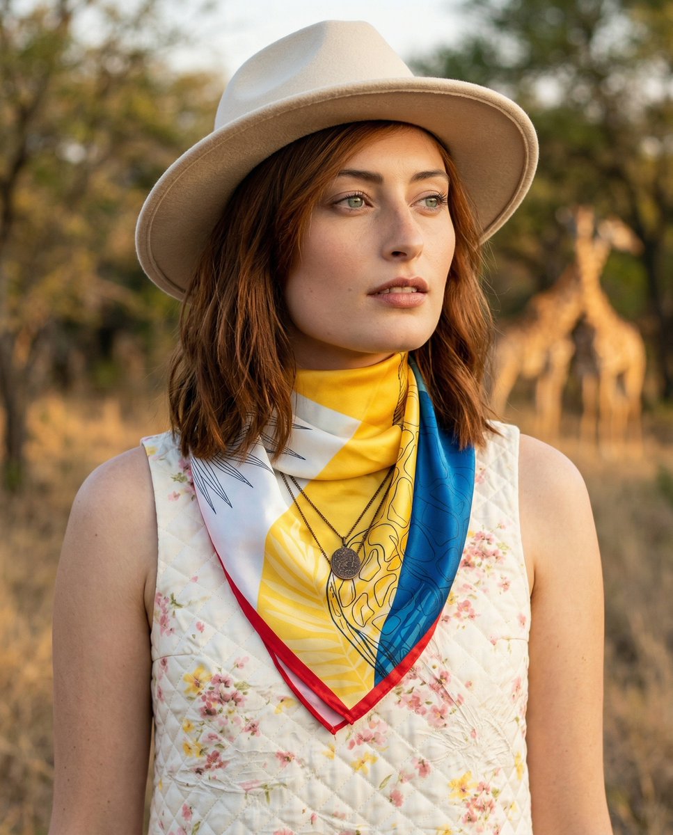 GreyExim's tweet image. Not made to blend in.

A burst of color.
A touch of the wild.
And a statement that refuses to stay quiet.

Wear it bold.
Wear it your way.

#GreyExim #StatementScarf #SatinScarf #BoldStyle #ScarfStyling #WildStyle #SafariAesthetic #ColorStory