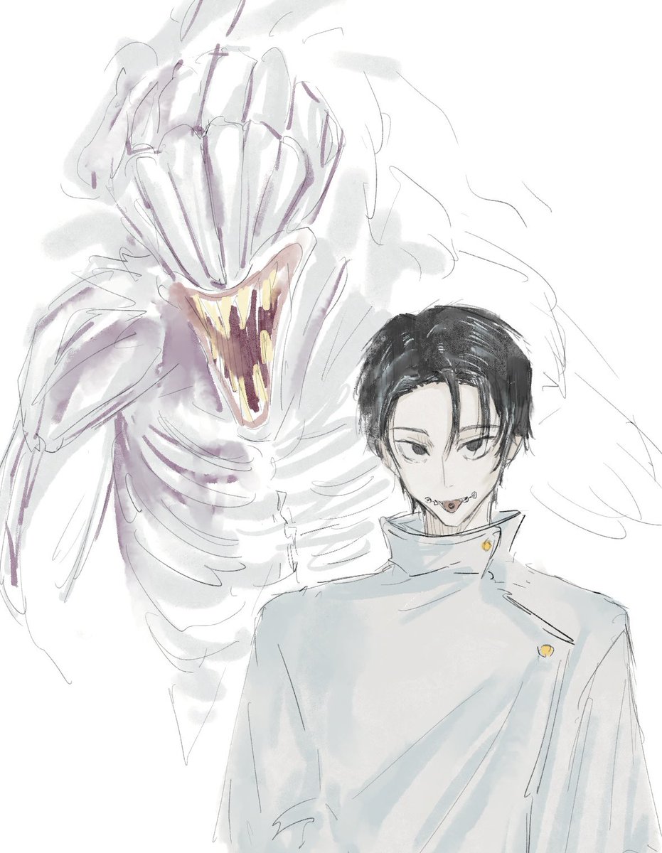 0ky011's tweet photo. #呪術廻戦   #イラスト #乙骨憂太 https://t.co/GfvEsy9xIv