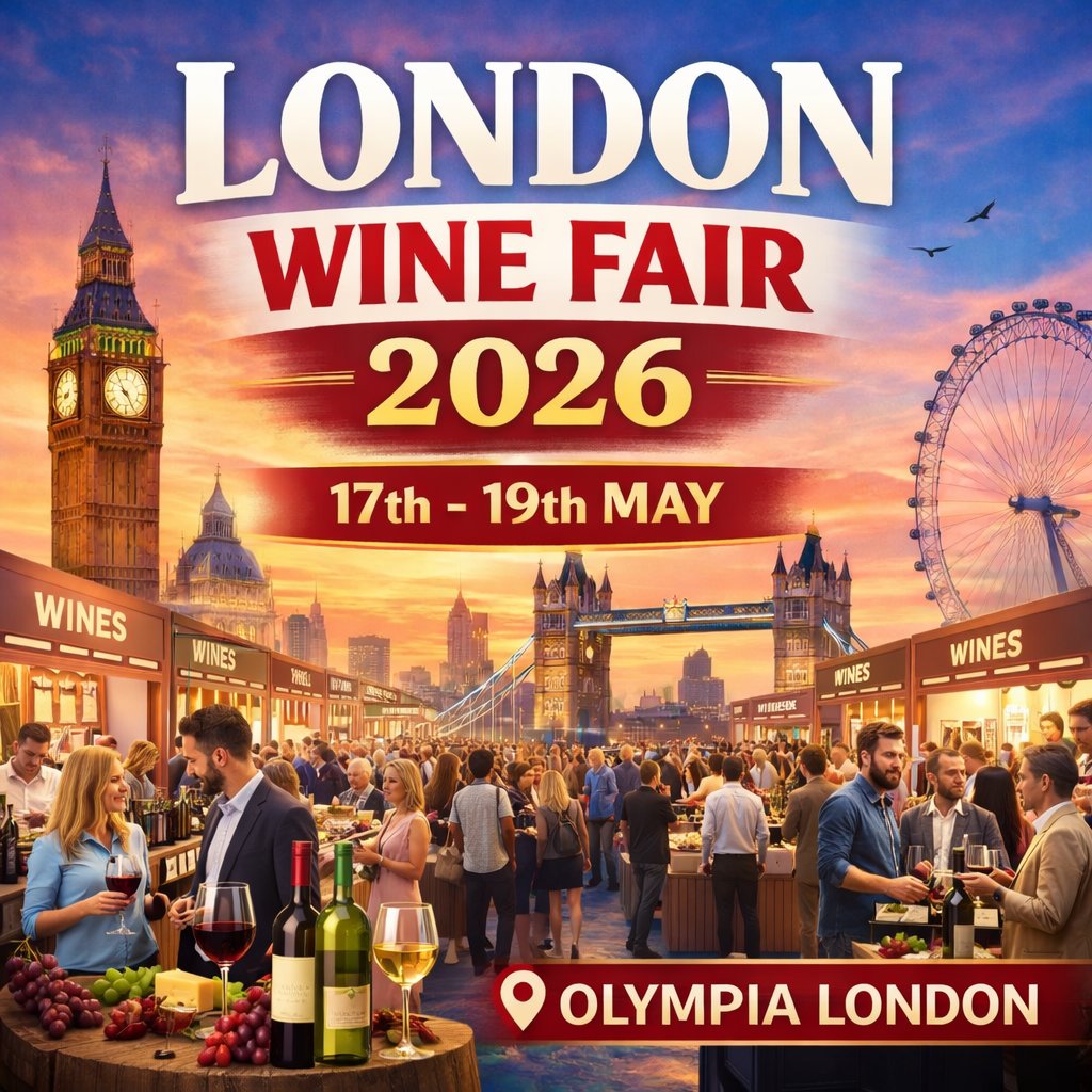 evventoz's tweet photo. Sip, swirl &amp; discover the finest wines from around the world 🍷✨

Get ready for London Wine Fair 2026 — where global brands, tastings &amp; networking come together under one roof!

📍 Olympia London
📅 17–19 May 2026

Register Now: https://t.co/h9dmhCGTyE

#WineExpo #Wine #london https://t.co/YkJJw5kdXM