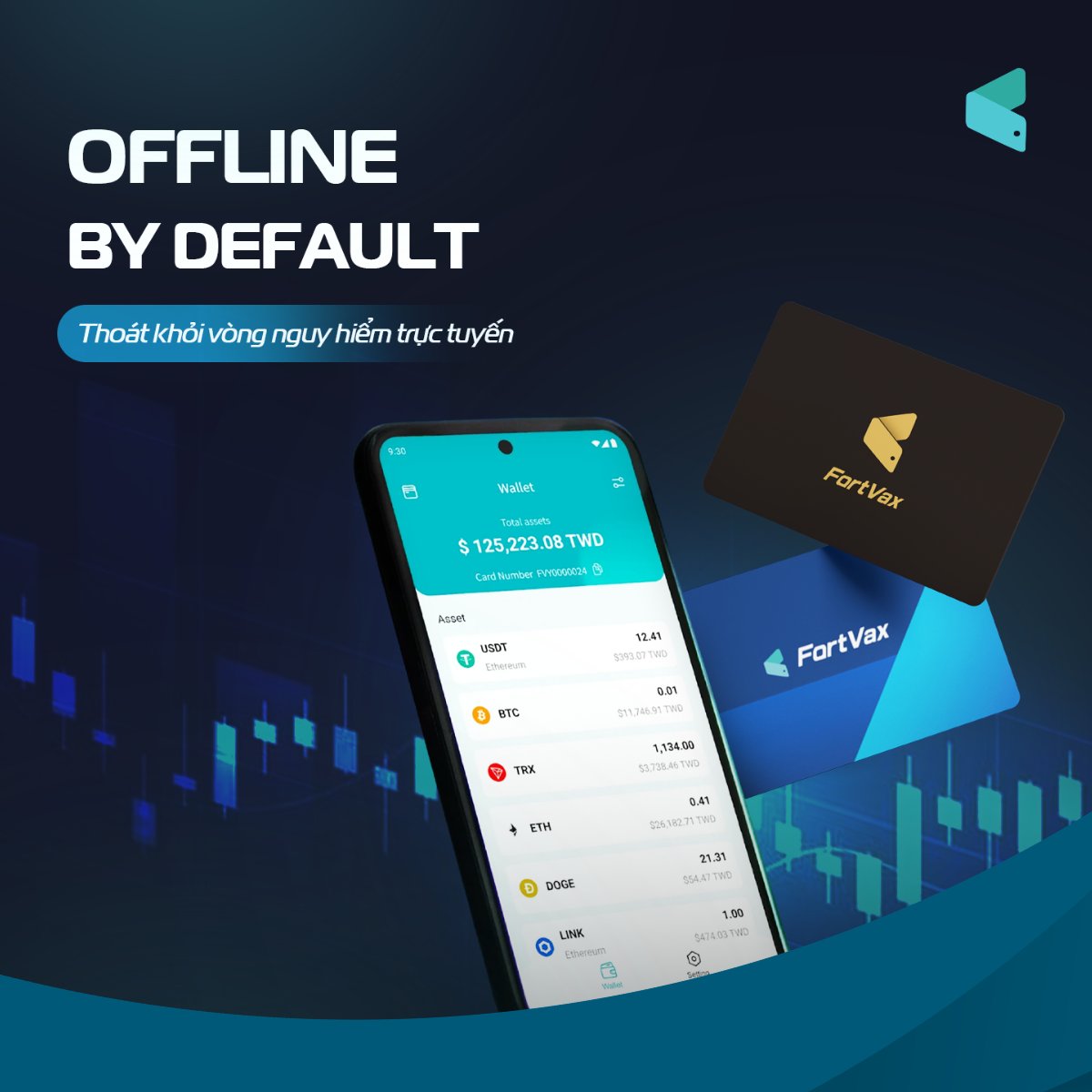 fortvaxvn's tweet photo. Hệ thống càng phức tạp, càng nhiều lỗ hổng để khai thác.

FortVax không có hệ điều hành phức tạp. Không có tính năng thừa. Offline mặc định, không phải vì thiếu, mà vì đó là cách duy nhất để tài sản nằm ngoài tầm với của mọi rủi ro.

#coldwallet #vilanh https://t.co/7etznhjcJR