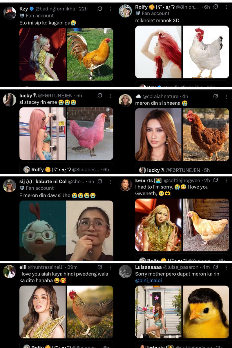 #BINI #BINI_Manok

hahahahaha kumpleto na 😆