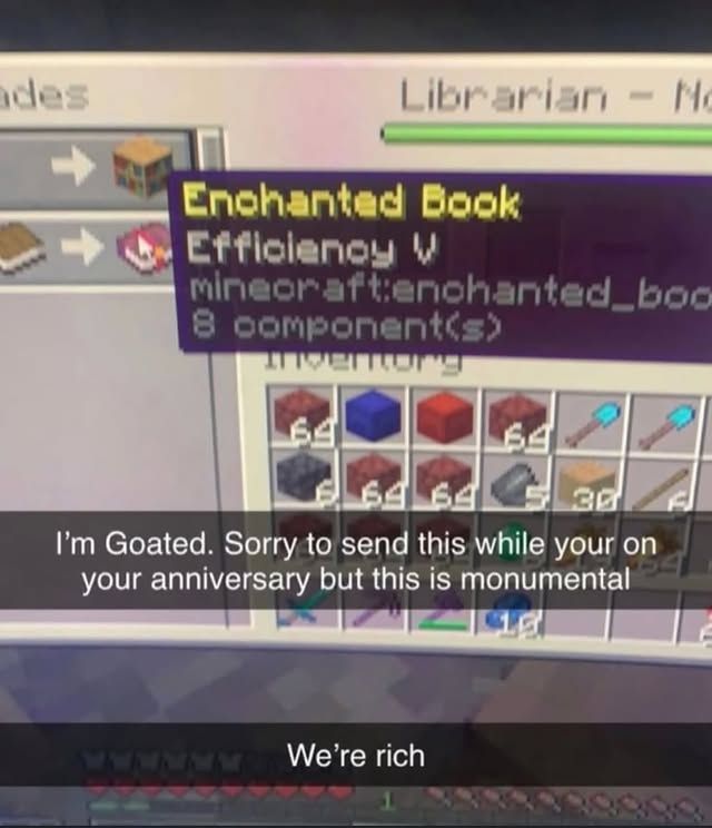 Enderman's tweet image. 