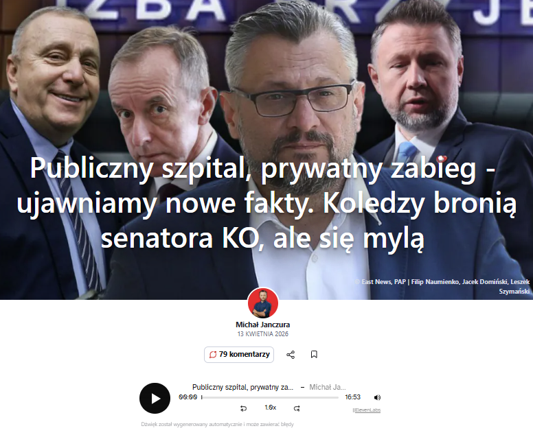 Michał Janczura tweet media