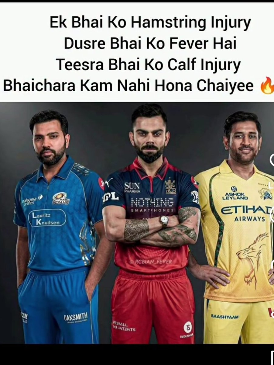 TechnoG17290786's tweet image. Khelenge to sath mai khelenge nai to nai khelenge IRL 😭 Bhaichara on top 🔝 🛐
#Kohli
#ROKO
#Dhoni