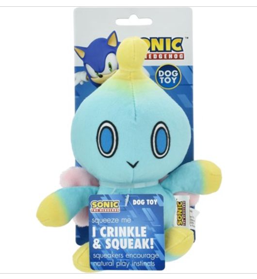 Wario64's tweet image. Multipet Sonic Chao Plush Dog Toy is $4.99 on Woot buff.ly/AKx7nzc #ad