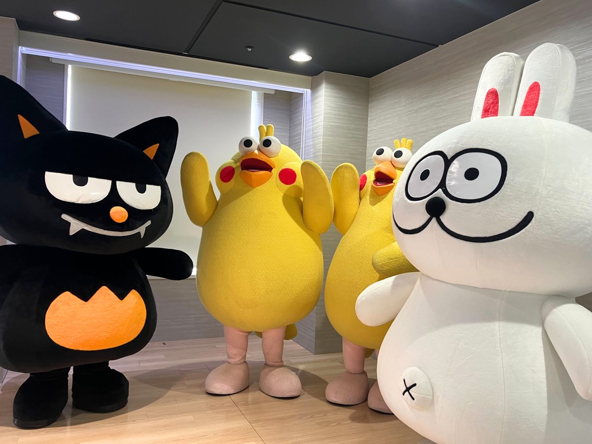 今日はポインコ先輩とお仕事！