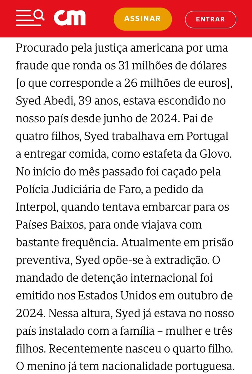 Mais um prejuízo para a Segurança Social...