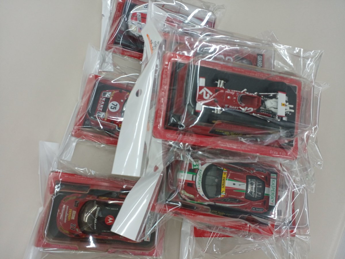 本日はアシェットのフェラーリコレクションおまとめ入荷のご案内です 