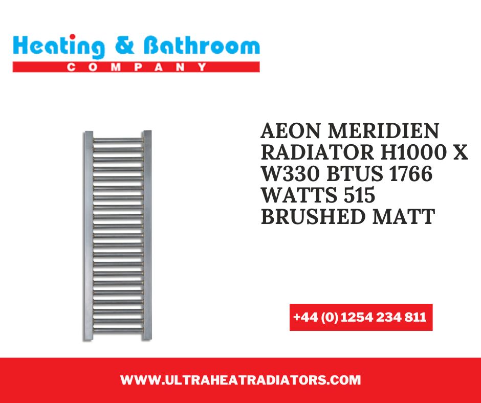 ultraheatuk's tweet photo. Ultraheat Radiators | Aeon Meridien #Radiators Brushed Matt - #Aeon #Meridien #Radiator H1000 X W330 #BTUs 1766 #Watts 515 #Brushed #Matt!!!
#UltraheatRadiators #UltraheatPlanal #UltraheatCompact #UltraheatTrojan
Visit - https://t.co/aCZV6aU2Oe
Or
Quick Call - 01254 234811 https://t.co/CE5cqfzq5f