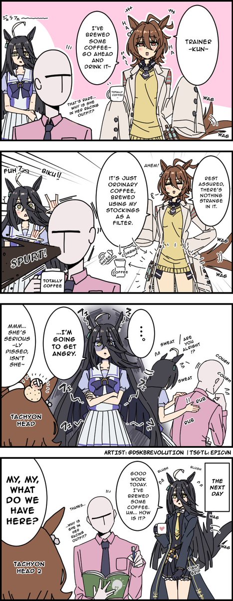 EDemocraft's tweet photo. Art by
@dskbrevolution

"Filter".

#ウマ娘 #Umamusume 
#ウマ娘英訳 #UmaTranslations 
#アグネスタキオン
#マンハッタンカフェ https://t.co/1qU2EZiBZ5