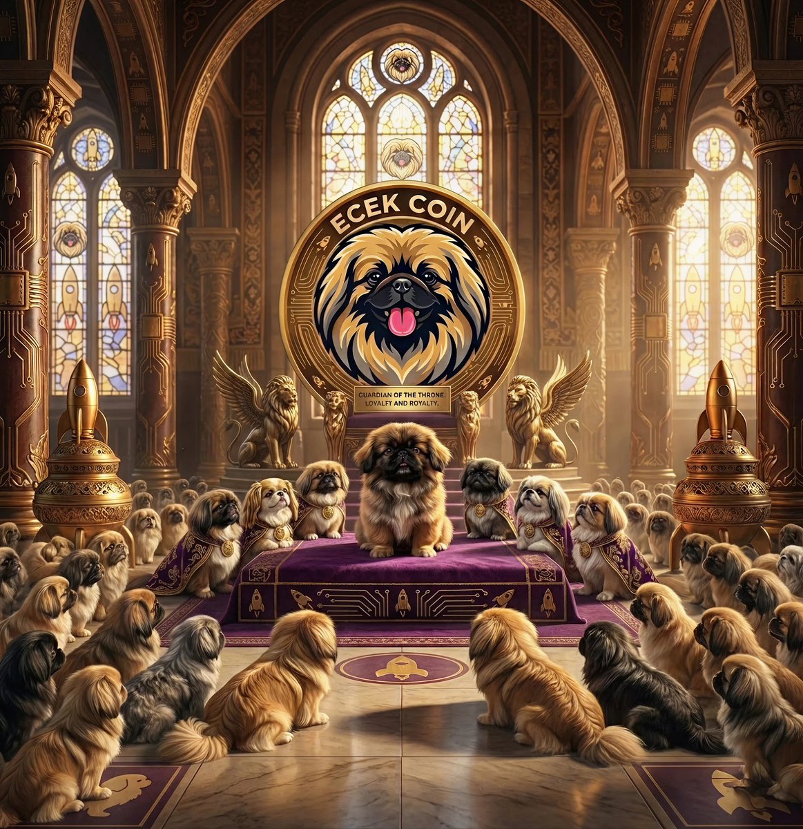 EcekCoin's tweet photo. Every strong empire needs a diverse council. 🏛️

Within our Vanguard, we have strategists, meme artists, and diamond-handed defenders.

Which role will you play when $ECEK launches? Drop your allegiance below 👇🛡️ https://t.co/o5cJWVwOgC