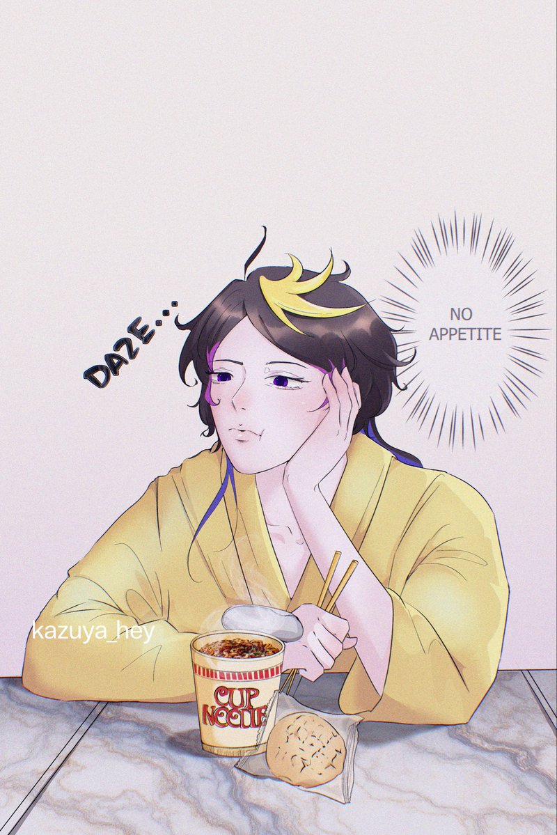 kazuya_hey's tweet image. 1/3💜💛

     LIFE WITH                               ✨HIM✨

#shuca #mafiyami