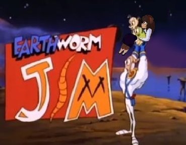 z3nprism's tweet image. Who invited THIS guy?? 🤣🤣
#earthwormjim