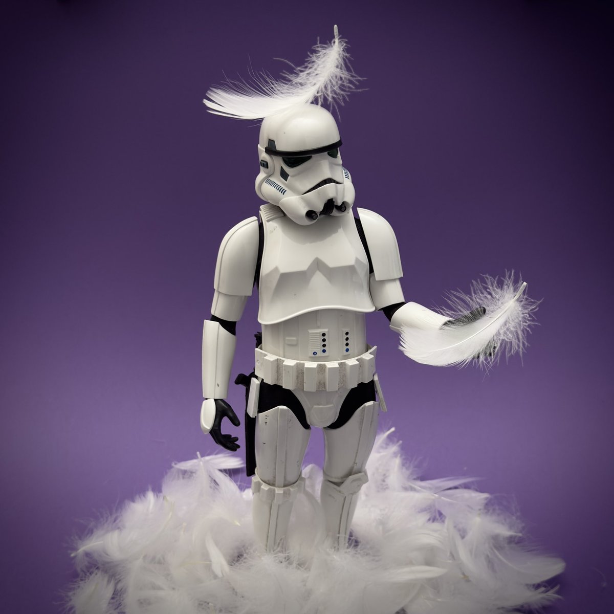 anthoatana's tweet image. Délesté d’un poids #europe #feather #stormtrooper #toyphotography