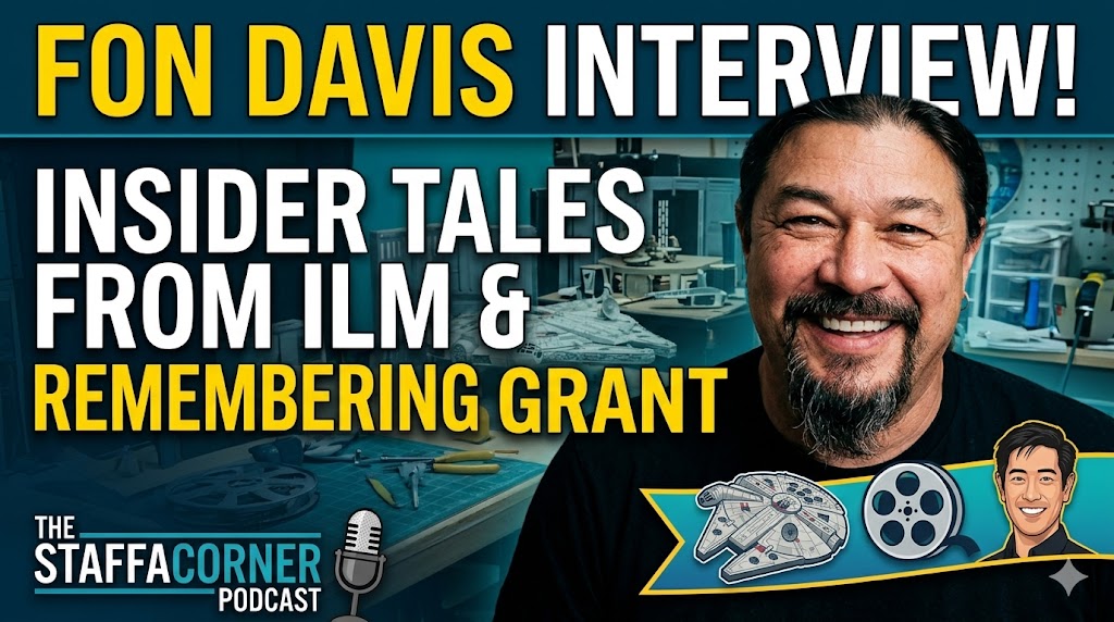 StaffaRoadTrip's tweet image. #CelebrityInterview - #Entertainment &amp;amp; #FilmIndustry - Fon Davis: ILM &amp;amp; Remembering Grant Imahara thestaffacorner.com/1395679/episod…  #Movies #Film